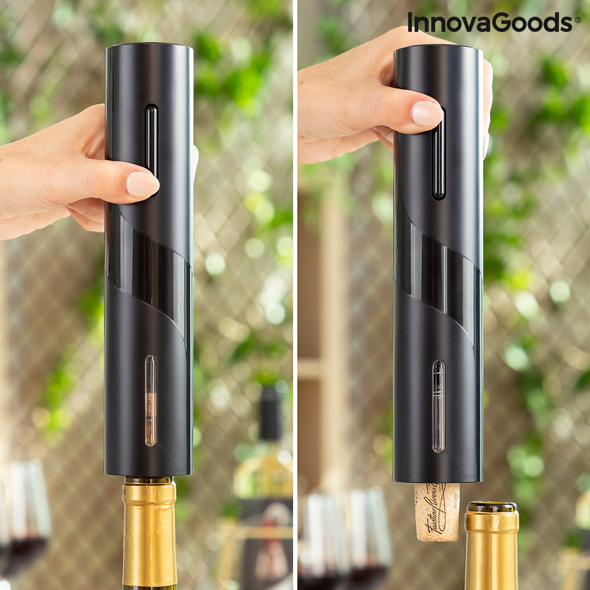 Electric Corkscrew with Accessories for Wine Corking InnovaGoods