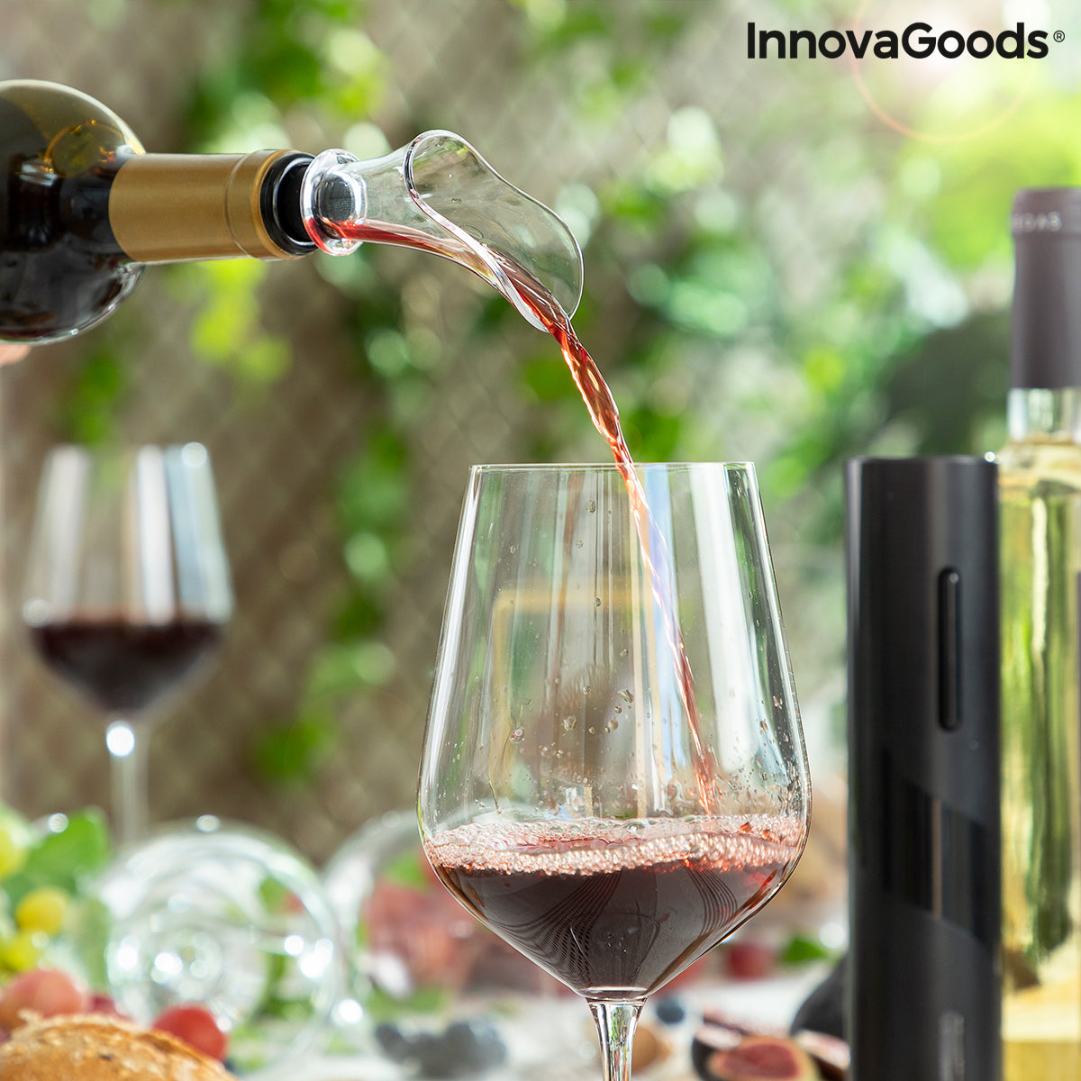 Electric Corkscrew with Accessories for Wine Corking InnovaGoods