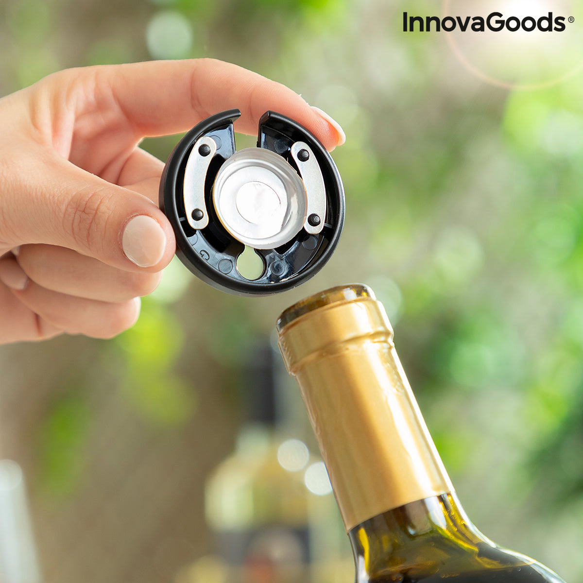 Electric Corkscrew with Accessories for Wine Corking InnovaGoods