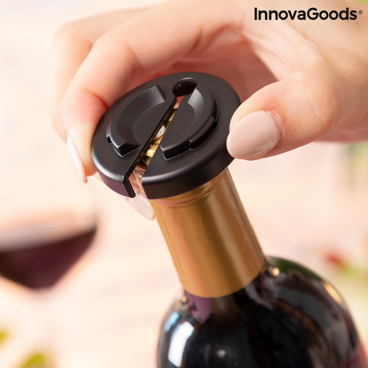 Rechargeable Electric Corkscrew with Accessories for Wine Corklux