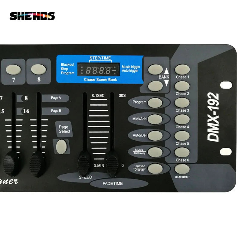 SHEHDS NEW 192 DMX Controller DJ Equipment DMX 512 Console Stage