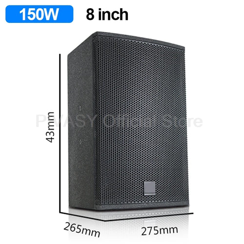 8/10 Inch High Power Bass Speaker KTV Home Card150/200W Full Frequency