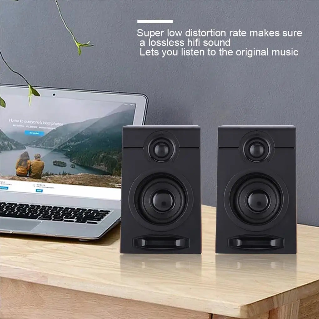 Heavy Bass Computer Speaker Noise Cancelling Sound Bookshelf Subwoofer