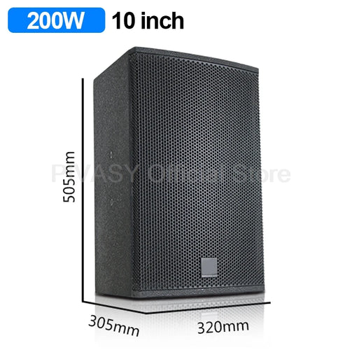 8/10 Inch High Power Bass Speaker KTV Home Card150/200W Full Frequency