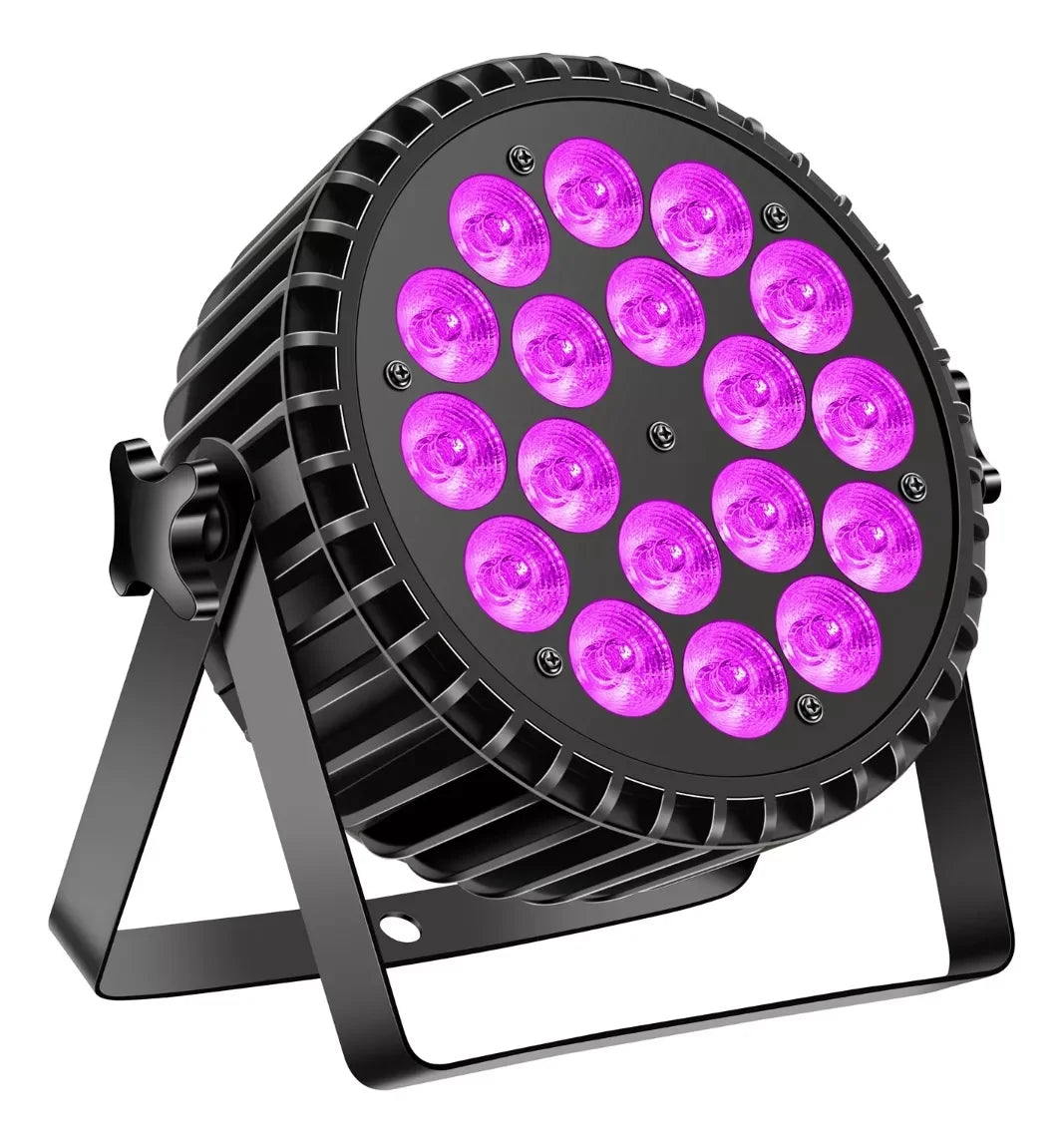 Aluminum Alloy LED Flat Par 18x12W RGBW/18x18W RGBWA+UV LED Lighting