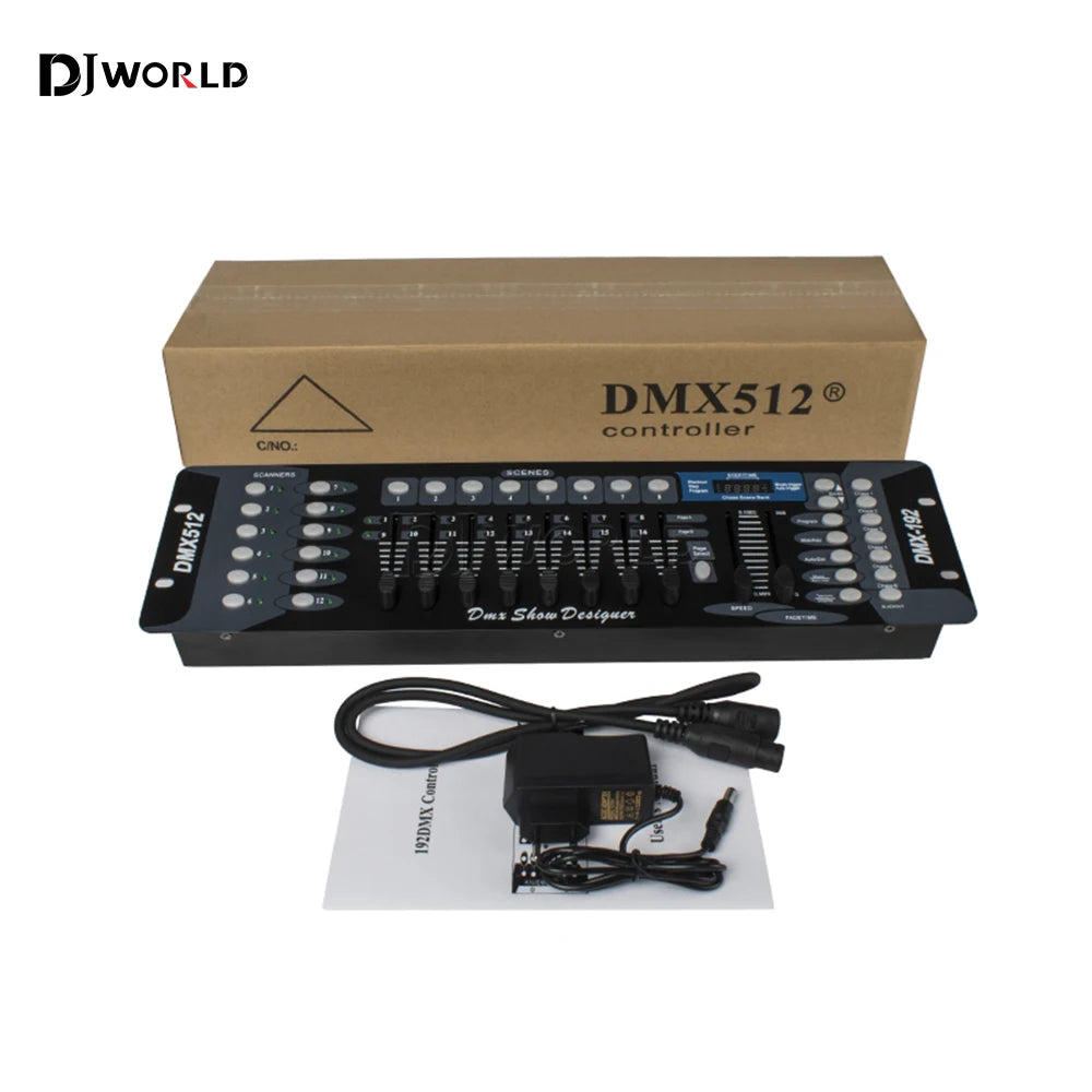 2PCS/SET 192 DMX Controller Stage Lighting DMX512 Console for LED Par