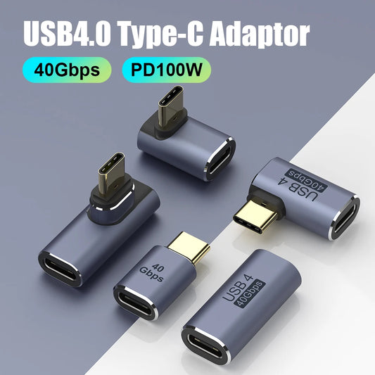 USB 4.0 PD 100W 8K 60Hz Charger Connector for Macbook 40Gbps High