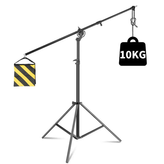 Light C Stand 2.8-4M Metal Tripod Crossbar Arm Magic Photography Equip