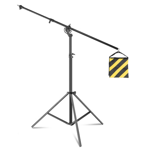 Light C Stand 2.8-4M Metal Tripod Crossbar Arm Magic Photography Equip