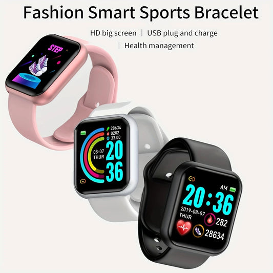 Smart Watch For Women Men Wristwatch Bluetooth Connected Phone Player