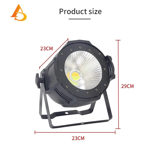 200W COB Stage Light Cool White/Warm White LED Par Light DMX Control