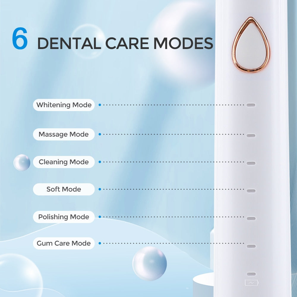 7 in 1 Electric Toothbrush and Accessories Sonic Tooth Brush Dental