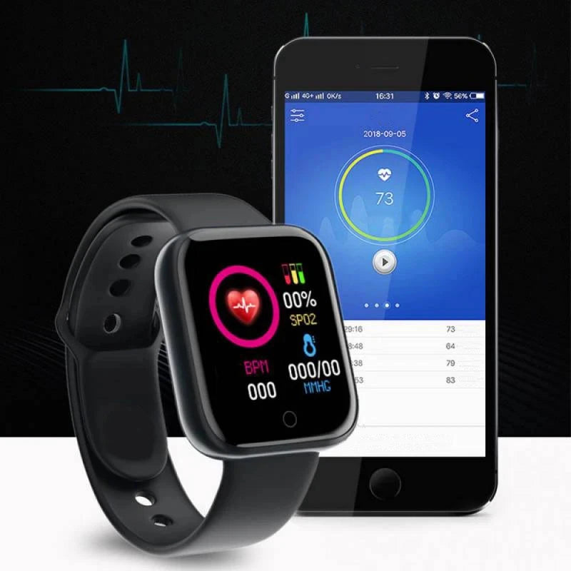 Smart Watch For Women Men Wristwatch Bluetooth Connected Phone Player