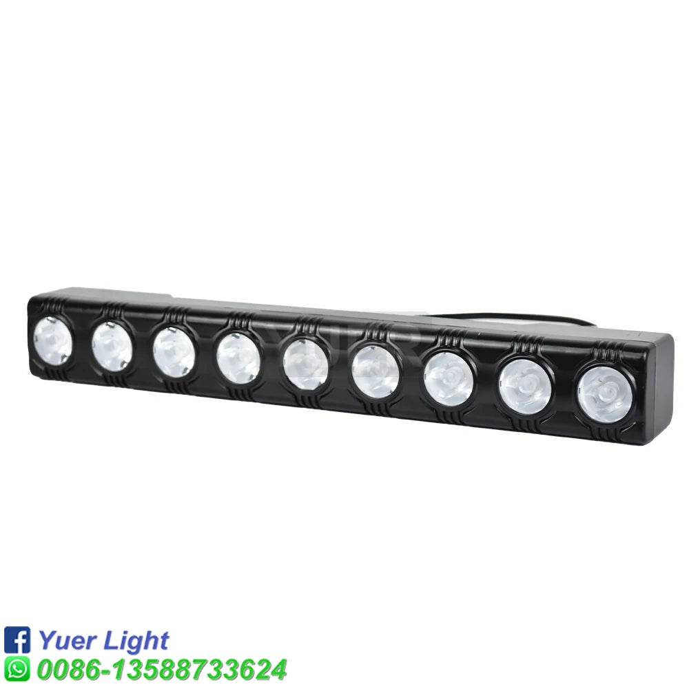 YUER NEW 9X12W Remote LED Bar Light/ disco light RGBW 4in1 Par DMX512