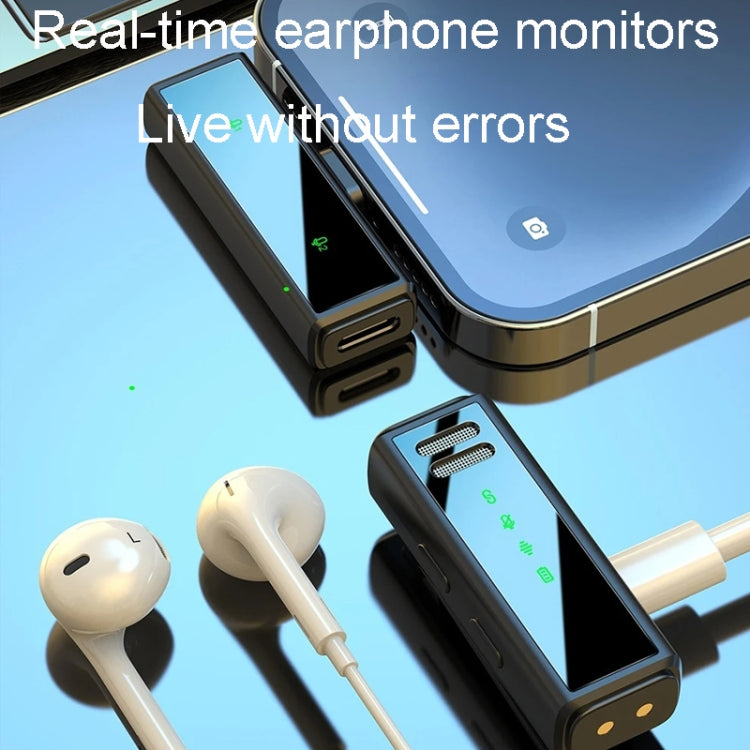 One To Two Outdoor Recording Lavalier Microphone Noise Canceling