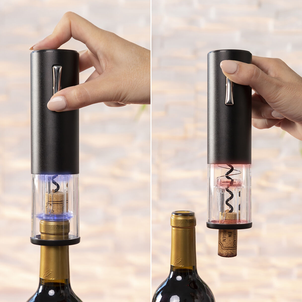 Rechargeable Electric Corkscrew with Accessories for Wine Corklux