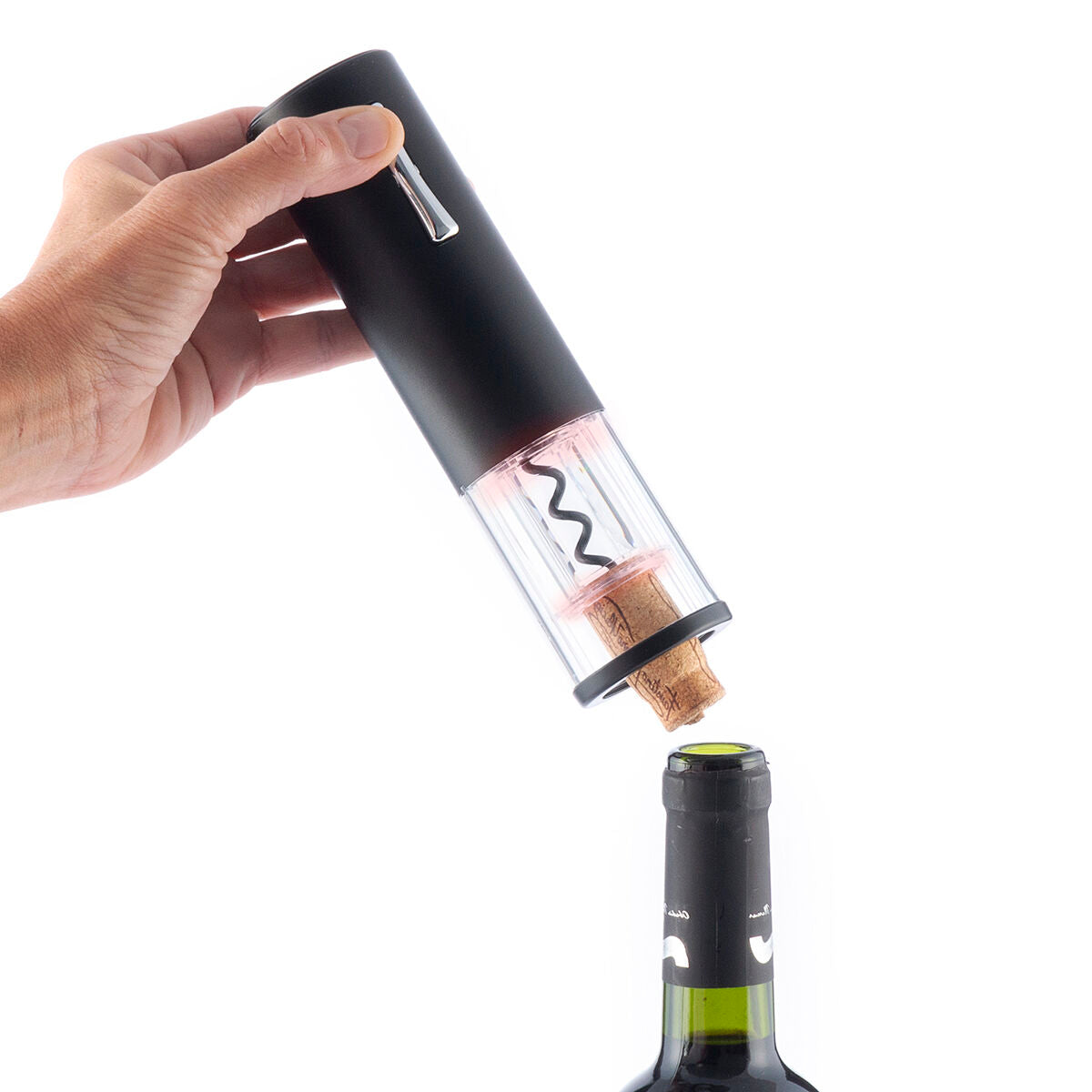 Rechargeable Electric Corkscrew with Accessories for Wine Corklux